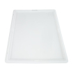 Couvercle pour bo&icirc;te &agrave; p&acirc;te &agrave; pizza en poly&eacute;thyl&egrave;ne Cambro 60x40x2cm