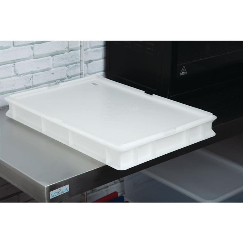 Bo&icirc;te &agrave; p&acirc;te &agrave; pizza en poly&eacute;thyl&egrave;ne Cambro 60x40x7cm