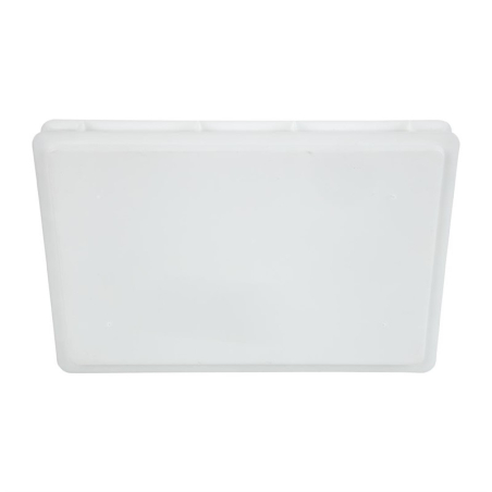 Bo&icirc;te &agrave; p&acirc;te &agrave; pizza en poly&eacute;thyl&egrave;ne Cambro 60x40x7cm