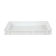 Bo&icirc;te &agrave; p&acirc;te &agrave; pizza en poly&eacute;thyl&egrave;ne Cambro 60x40x7cm