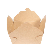 Bo&icirc;tes alimentaires en carton compostable Vegware N&deg;3 1800ml (lot de 180)
