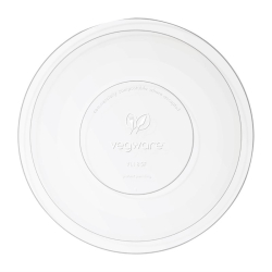 Couvercles plats compostables en PLA s&eacute;rie&nbsp;185 Vegware (lot de 300)