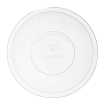 Couvercles plats compostables en PLA s&eacute;rie&nbsp;185 Vegware (lot de 300)