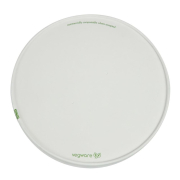 Couvercles &agrave; trous en carton doubl&eacute; PLA s&eacute;rie 185 Vegware (lot de 300)