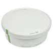 Couvercles &agrave; trous en carton doubl&eacute; PLA s&eacute;rie 185 Vegware (lot de 300)