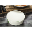 Couvercles &agrave; trous en carton doubl&eacute; PLA s&eacute;rie 185 Vegware (lot de 300)