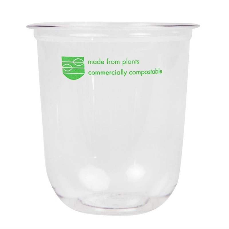 Pots Deli en PLA compostables s&eacute;rie&nbsp;96 Vegware 454ml (lot de 1000)
