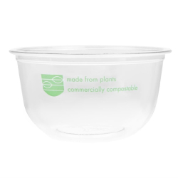 Pots Deli en PLA compostables s&eacute;rie&nbsp;96 Vegware 227ml (lot de 1000)