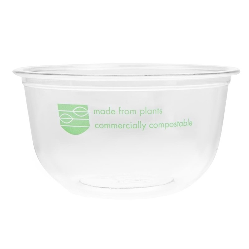 Pots Deli en PLA compostables s&eacute;rie&nbsp;96 Vegware 227ml (lot de 1000)