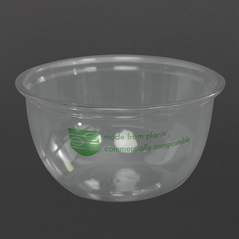 Pots Deli en PLA compostables s&eacute;rie&nbsp;96 Vegware 227ml (lot de 1000)