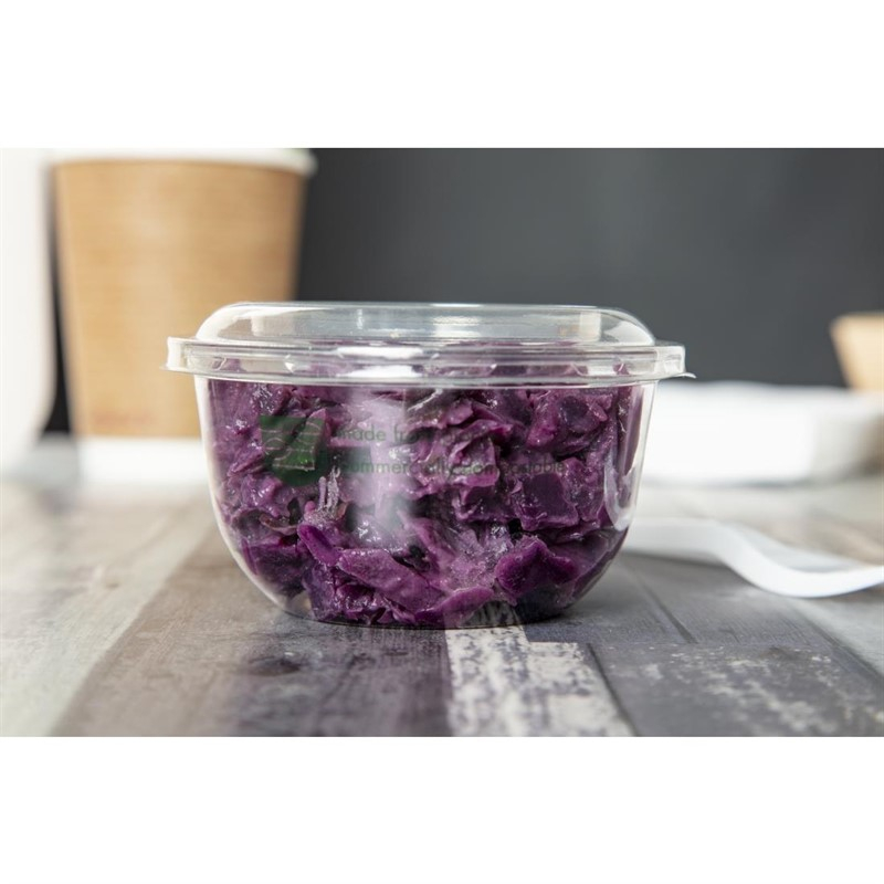 Pots Deli en PLA compostables s&eacute;rie&nbsp;96 Vegware 227ml (lot de 1000)