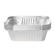 Barquettes rectangulaires aluminium Fiesta Recyclable 450ml (lot de 500)