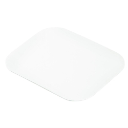 Petits couvercles en carton cir&eacute; pour barquettes aluminium Fiesta Recyclable (lot de 1000)