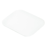 Petits couvercles en carton cir&eacute; pour barquettes aluminium Fiesta Recyclable (lot de 1000)