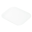 Petits couvercles en carton cir&eacute; pour barquettes aluminium Fiesta Recyclable (lot de 1000)