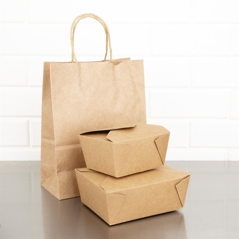Bo&icirc;tes repas en carton Fiesta Recyclable 112mm (lot de 300)