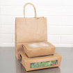 Bo&icirc;tes salade compostables avec fen&ecirc;tre en PLA Fiesta Compostable 1600ml (lot de 200)