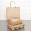 Bo&icirc;tes salade compostables avec fen&ecirc;tre en PLA Fiesta Compostable 1200ml (lot de 200)