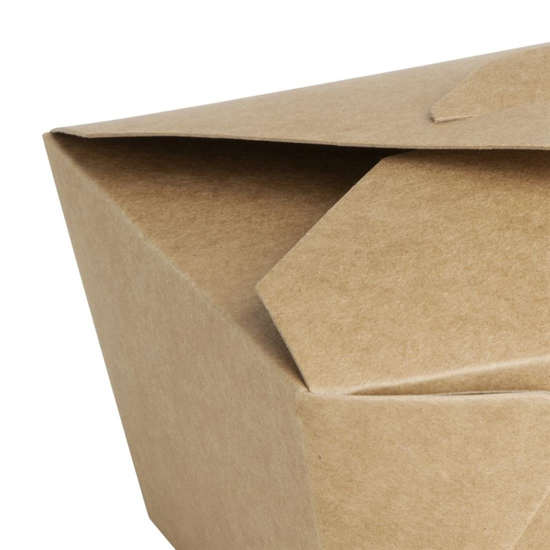 Bo&icirc;tes alimentaires en carton compostables Fiesta Compostable 600ml (lot de 200)
