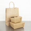 Bo&icirc;tes alimentaires en carton compostables Fiesta Compostable 600ml (lot de 200)