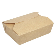 Bo&icirc;tes kraft micro-ondables recyclables Colpac 1950ml (lot de 200)