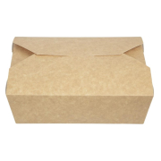 Bo&icirc;tes kraft micro-ondables recyclables Colpac 1950ml (lot de 200)