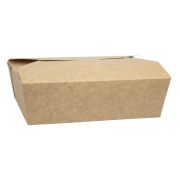 Bo&icirc;tes kraft micro-ondables recyclables Colpac 1950ml (lot de 200)