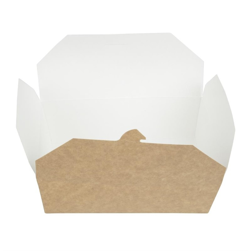 Bo&icirc;tes kraft micro-ondables recyclables Colpac 1950ml (lot de 200)