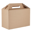 Grandes bo&icirc;tes &agrave; emporter kraft recyclables Colpac (lot de 125)