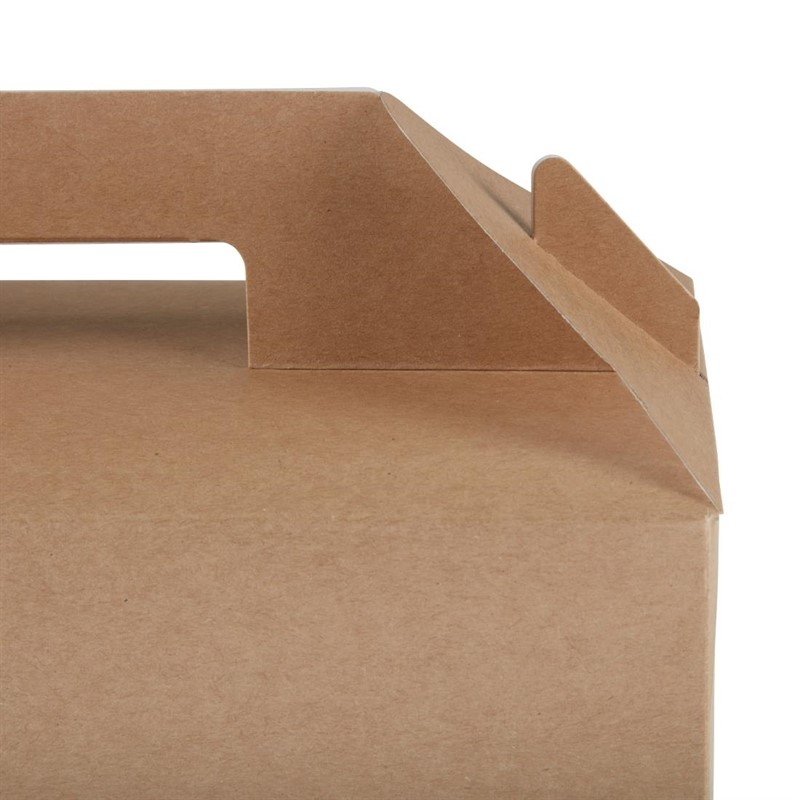 Grandes bo&icirc;tes &agrave; emporter kraft recyclables Colpac (lot de 125)