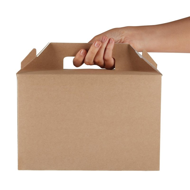 Grandes bo&icirc;tes &agrave; emporter kraft recyclables Colpac (lot de 125)