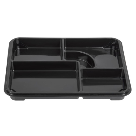 Plateaux repas recyclables Bento Faerch 263 x 201 mm (lot de 90)
