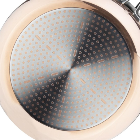 Po&ecirc;le triple paroi cuivre induction Vogue 280x60mm