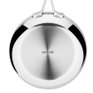 Po&ecirc;le inox triple paroi Vogue 200mm