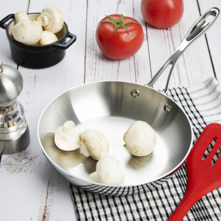 Po&ecirc;le inox triple paroi Vogue 200mm