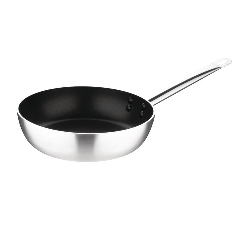 Sauteuse antiadh&eacute;sive induction Vogue Teflon Platinum Plus 280mm
