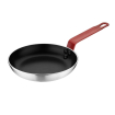 Po&ecirc;le aluminium antiadh&eacute;sive Teflon Platinum Plus Hygiplas avec manche rouge 200mm