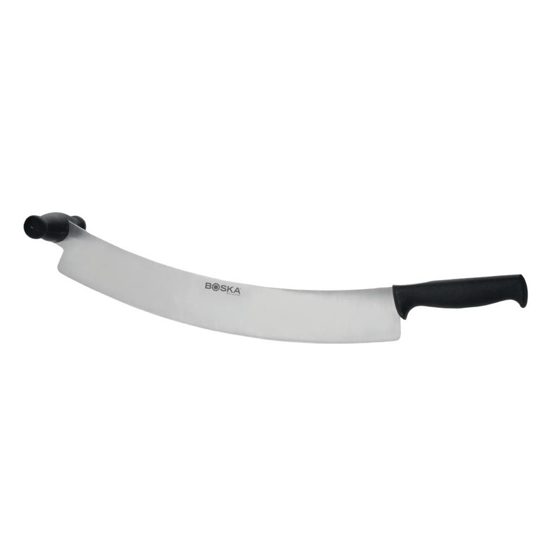 Couteau &agrave; fromage hollandais professionnel noir Boska 380 mm