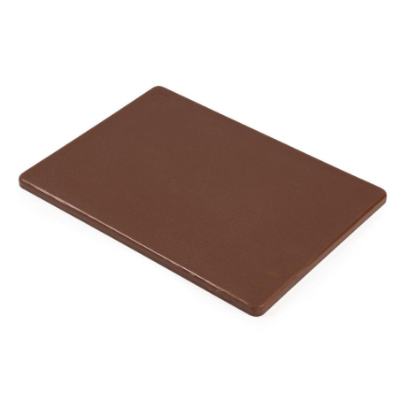 Petite planche &agrave; d&eacute;couper en basse densit&eacute; Hygiplas marron