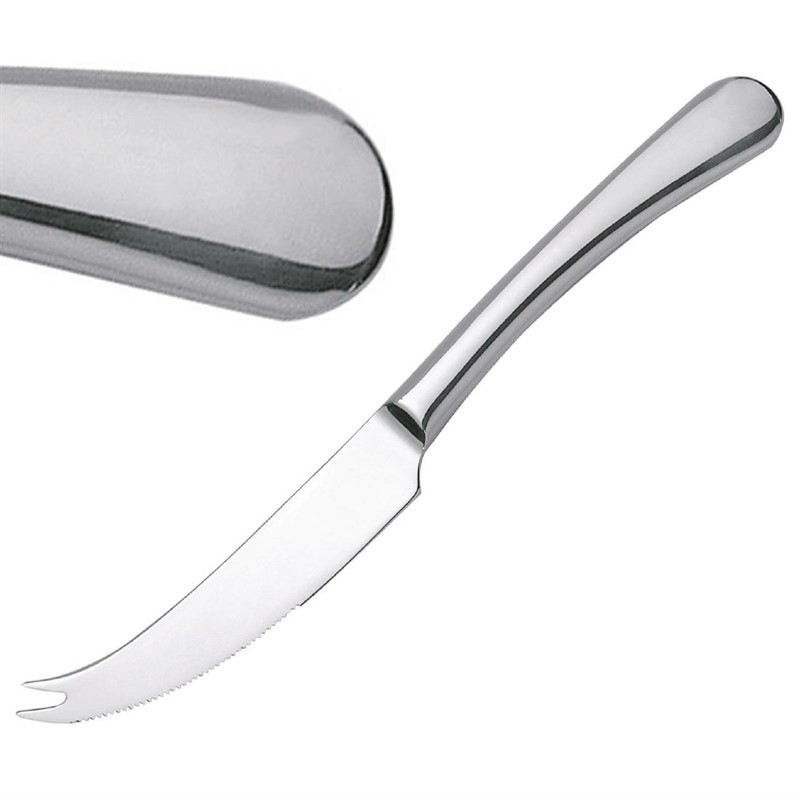 Couteaux &agrave; fromage &agrave; deux dents Abert Coltello (lot de 12)