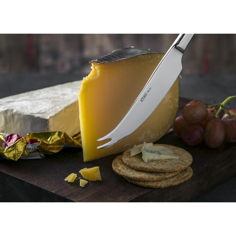 Couteaux &agrave; fromage &agrave; deux dents Abert Coltello (lot de 12)