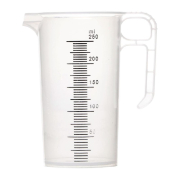 Pichet mesureur en polypropyl&egrave;ne 250ml