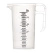 Pichet mesureur en polypropyl&egrave;ne 250ml