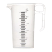 Pichet mesureur en polypropyl&egrave;ne 250ml