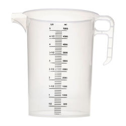 Pichet mesureur en polypropyl&egrave;ne 5L