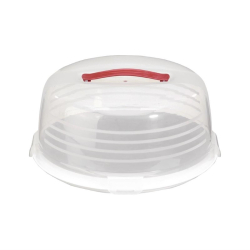 Bo&icirc;te &agrave; g&acirc;teau ronde blanche Curver 350mm