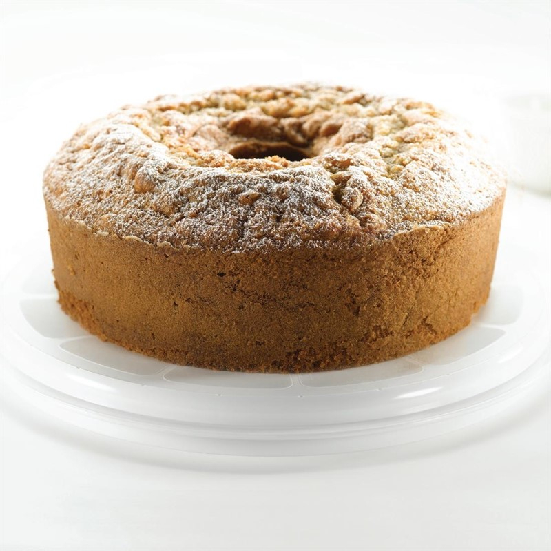 Bo&icirc;te &agrave; g&acirc;teau ronde blanche Curver 350mm