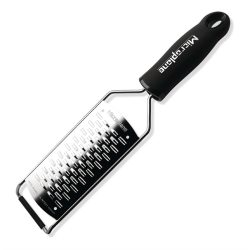R&acirc;pe lame double tranchant Microplane Gourmet noire