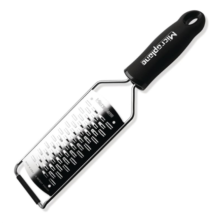 R&acirc;pe lame double tranchant Microplane Gourmet noire
