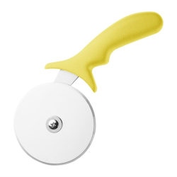 Roulette &agrave; pizza Hygiplas jaune 102 mm